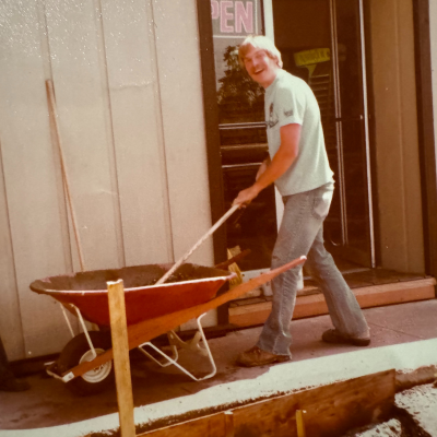 pinnell's being built by the family.